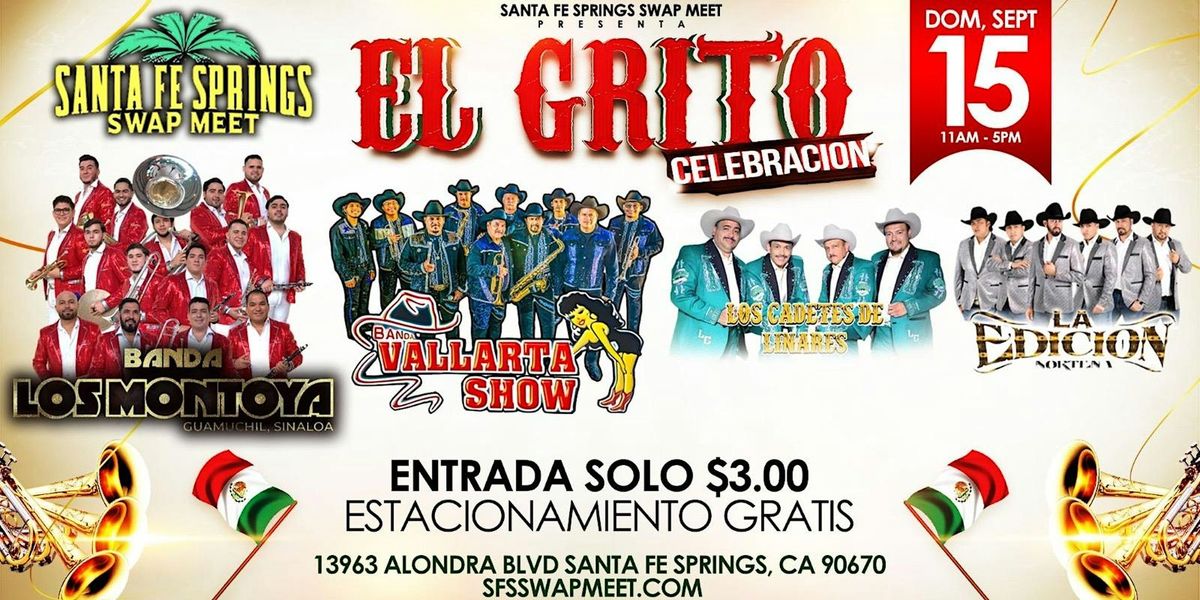 EL GRITO CELEBRACION Domingo 15 de Septiembre con Musica En VIVO!