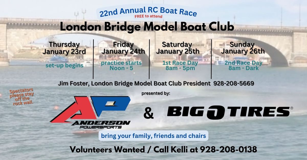 London Bridge Model Boat Club - Annual Race