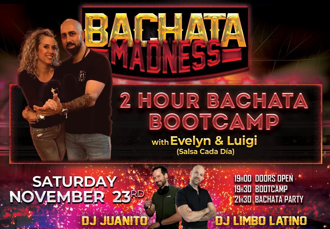 Bachata Madness - November 23rd at Ritmo Latino Genk