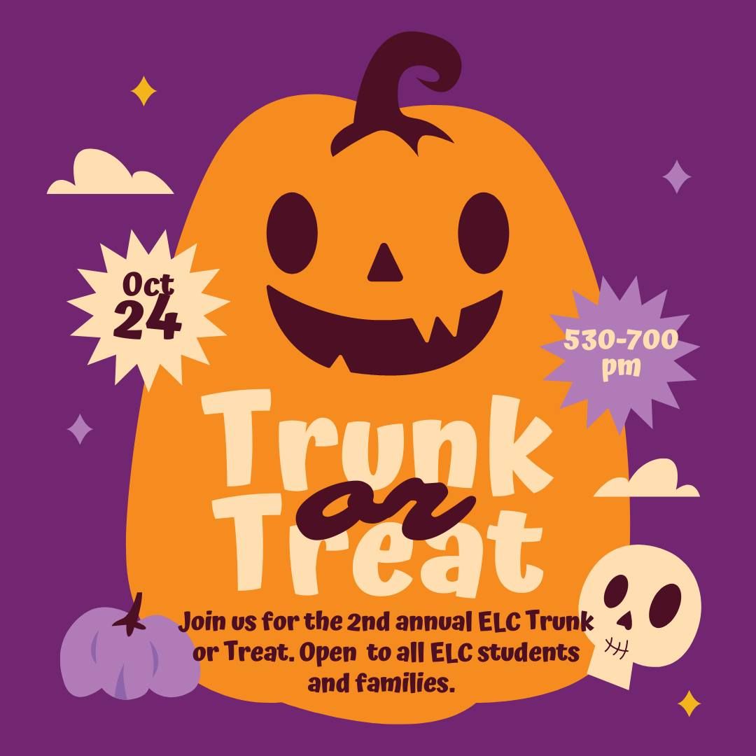 ELC's 2nd Annual Trunk or Treat