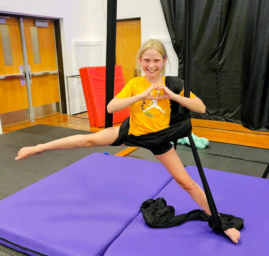 Bounce & Fly Kid's 1\/2 Day Summer Aerial Camp (Ages 6-14)