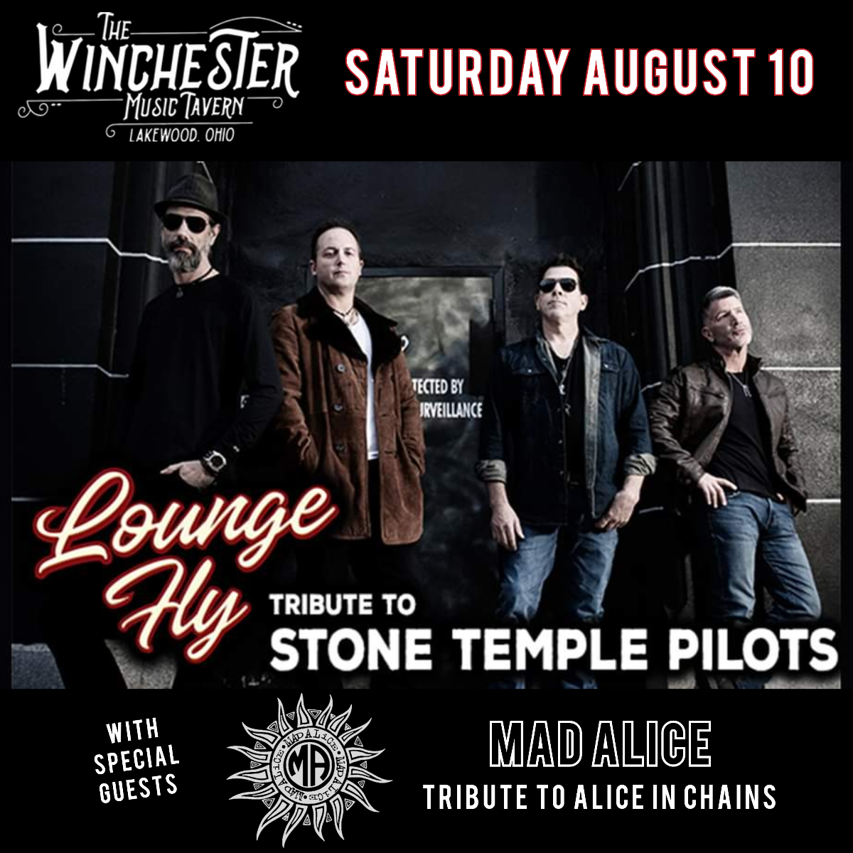90's Rockfest! Featuring Lounge Fly (Stone Temple Pilots Tribute) & Mad ...