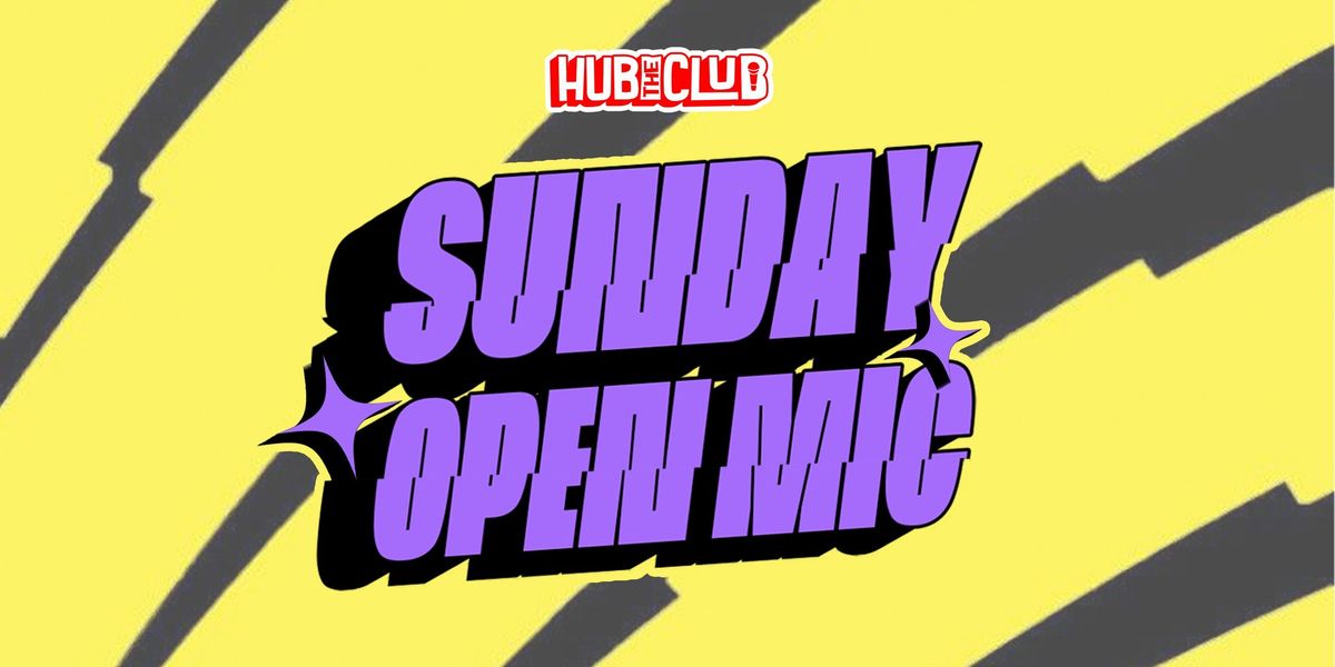 Sunday open mic