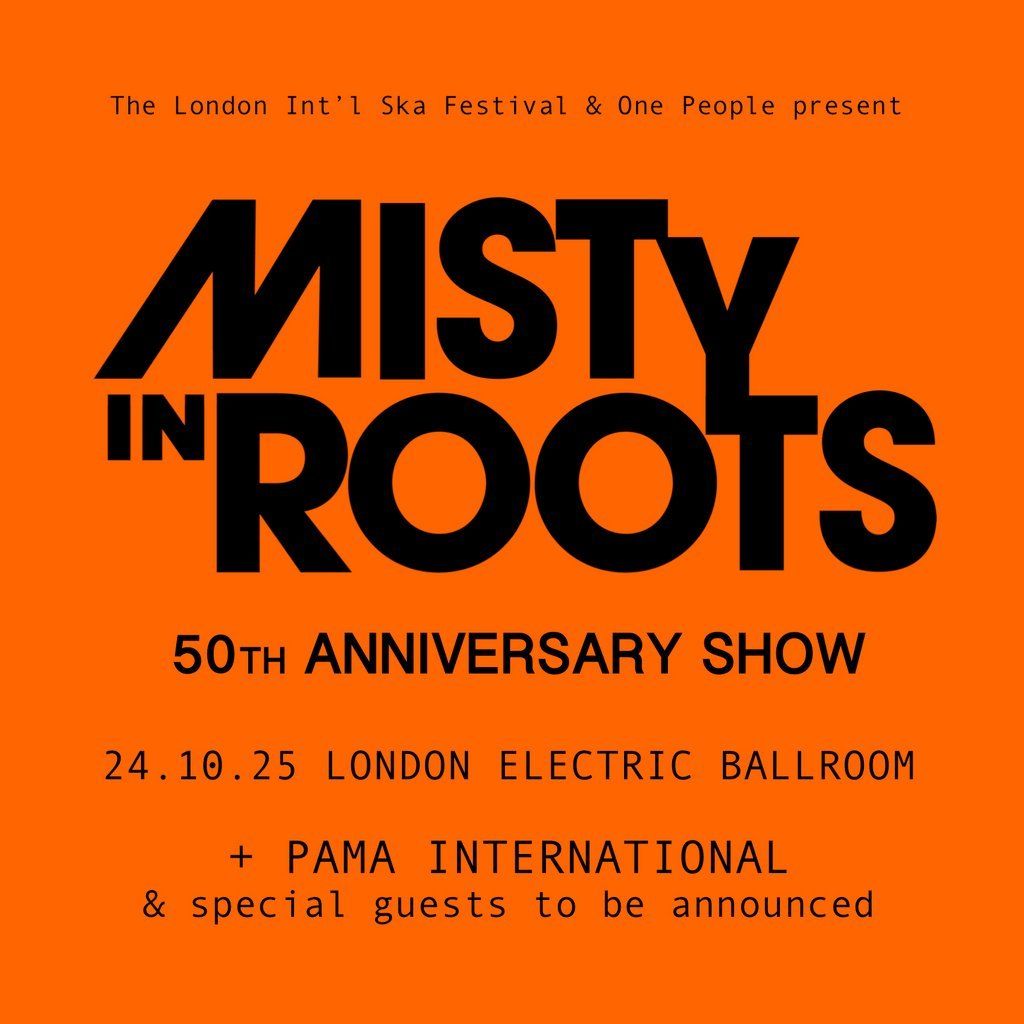 Misty In Roots 50th anniversary London show