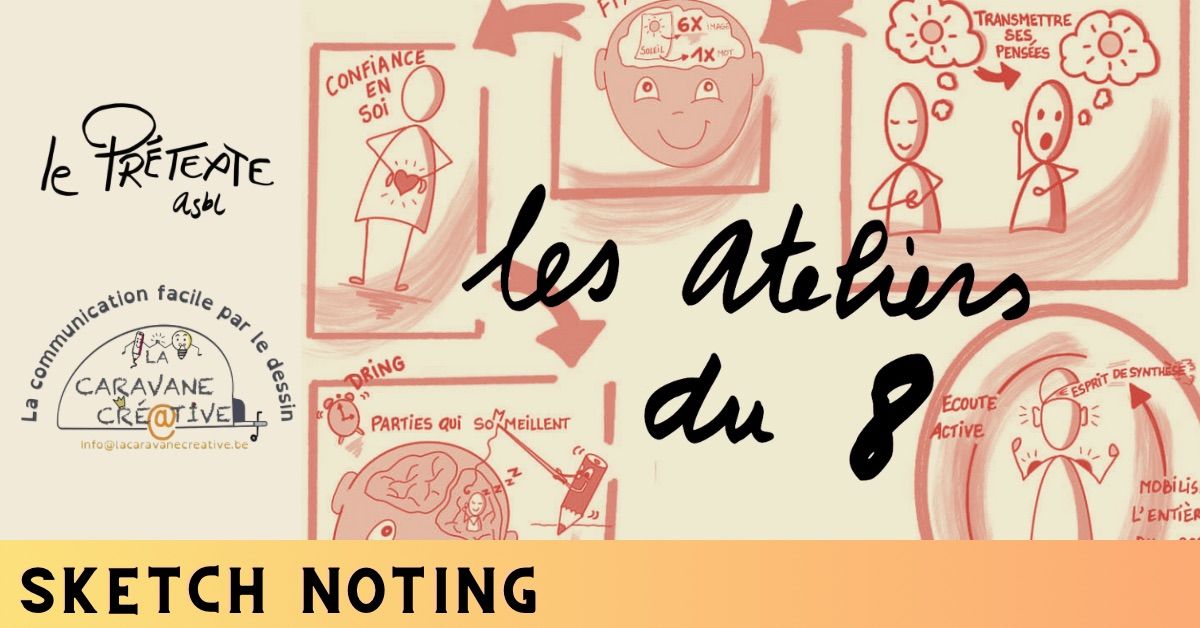 Sketch noting \u2014 Les Ateliers du 8