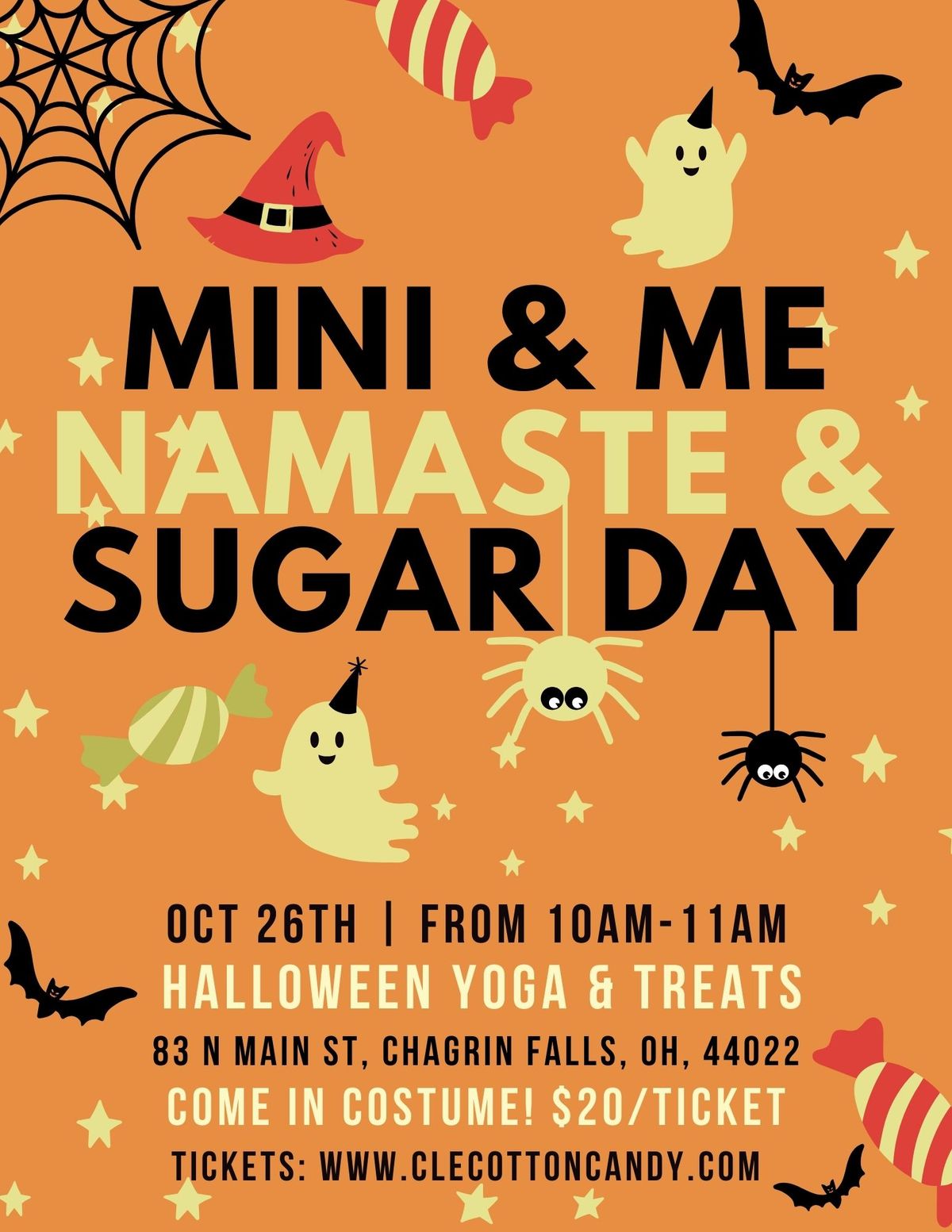 2024 Halloween Mini & Me Namaste & Sugar Day!