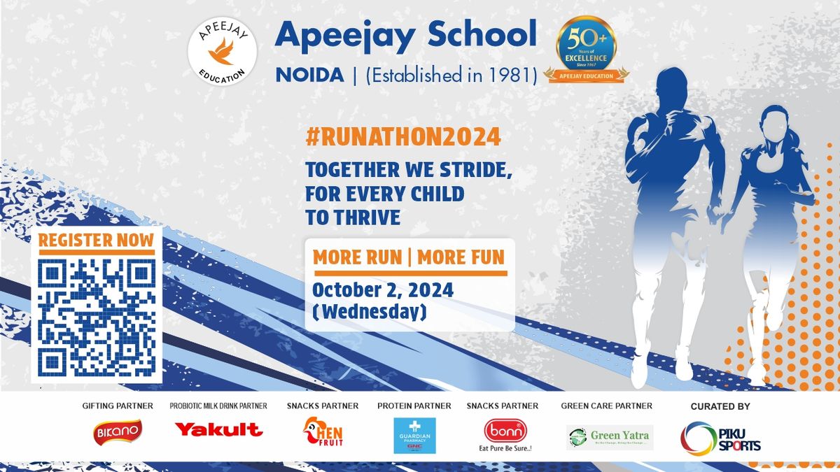 Apeejay School Runathon 2024