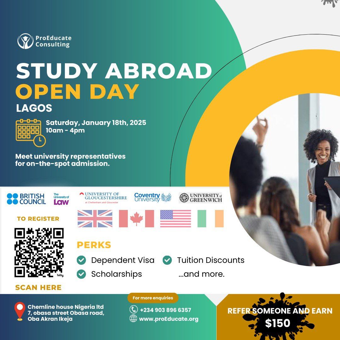 STUDY ABROAD - LAGOS