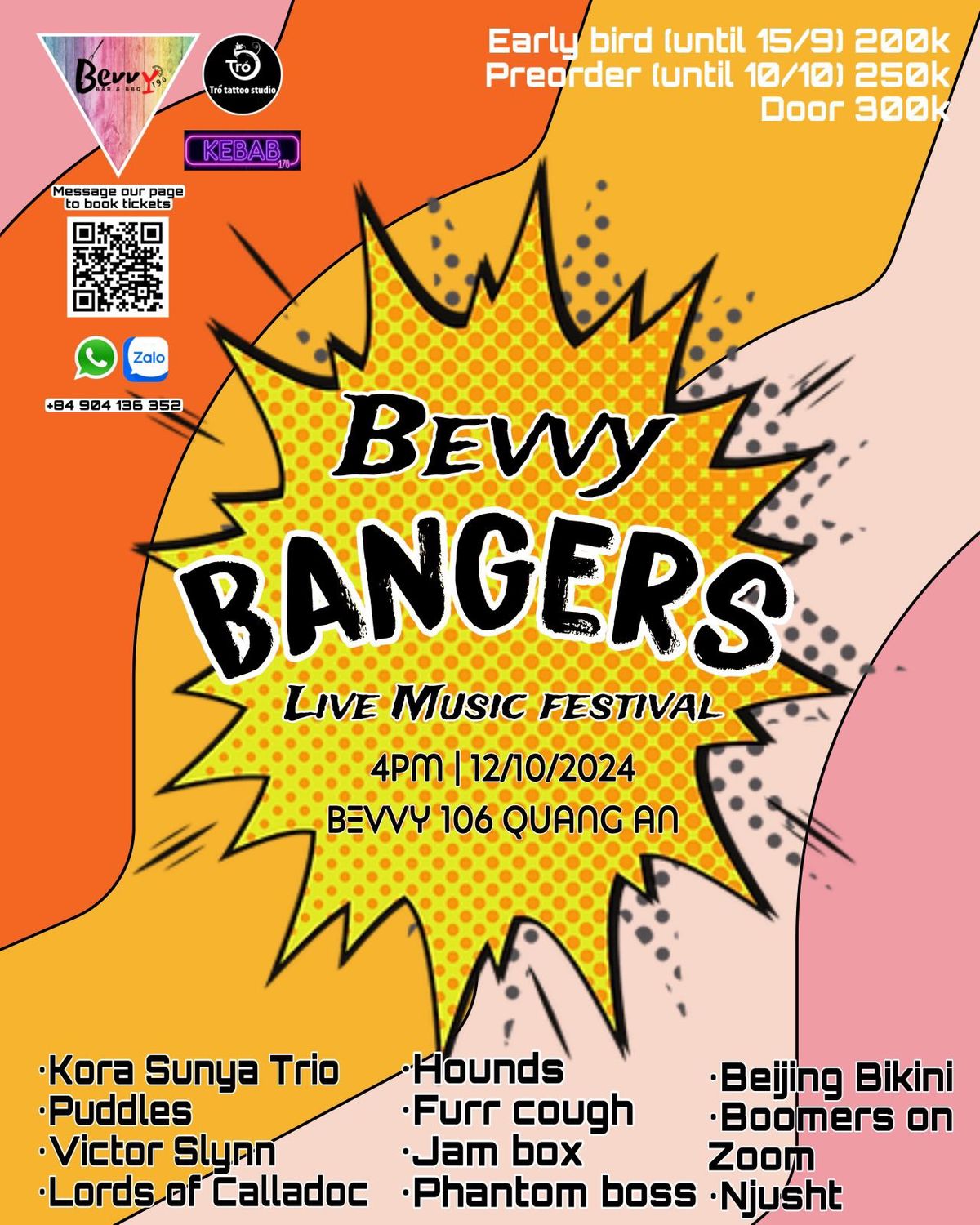 BANGERS FESTIVAL - Live music | Food | Drink | Ink