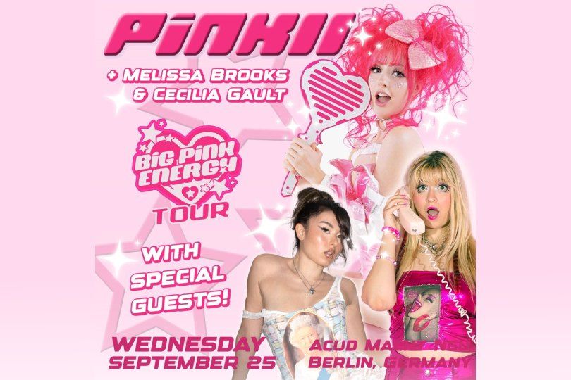 Fog Juice Presents:PiNKII, Melissa Brooks, and Cecilia Gault + special guests