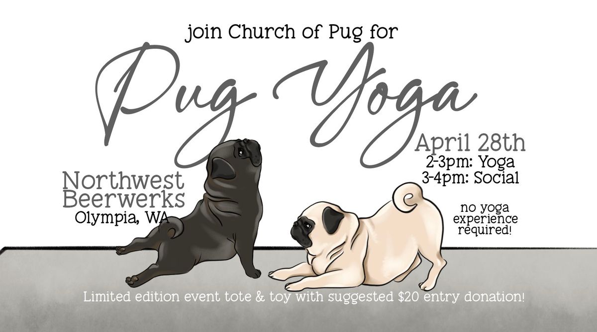 Pug Yoga and Social