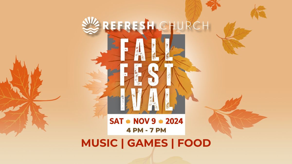 Refresh Church Fall Festival