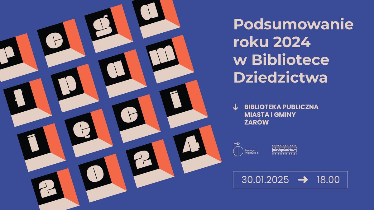 Podsumowanie roku 2024 w Bibliotece Dziedzictwa