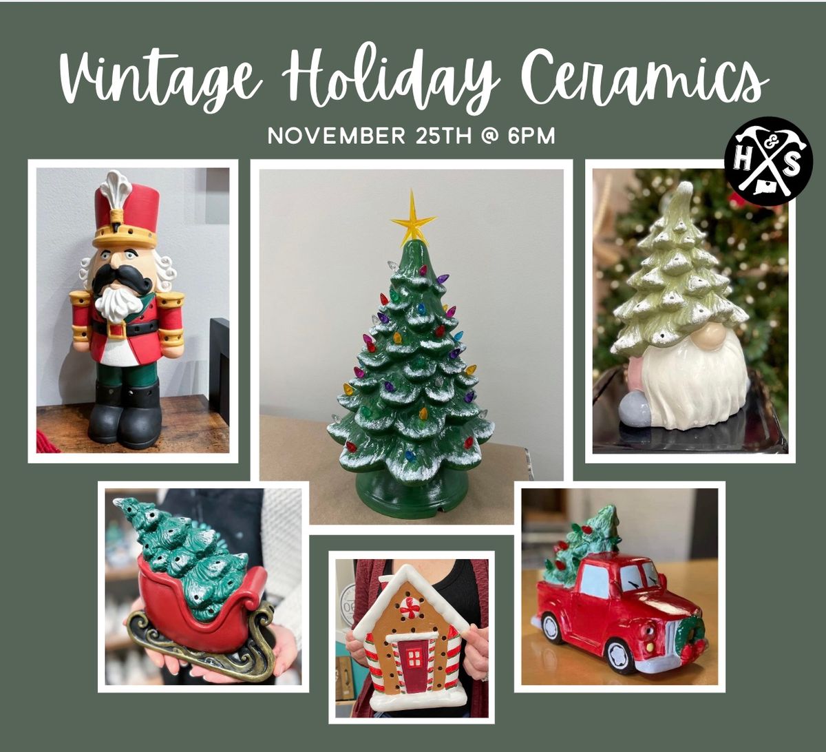 Vintage Holiday Ceramics