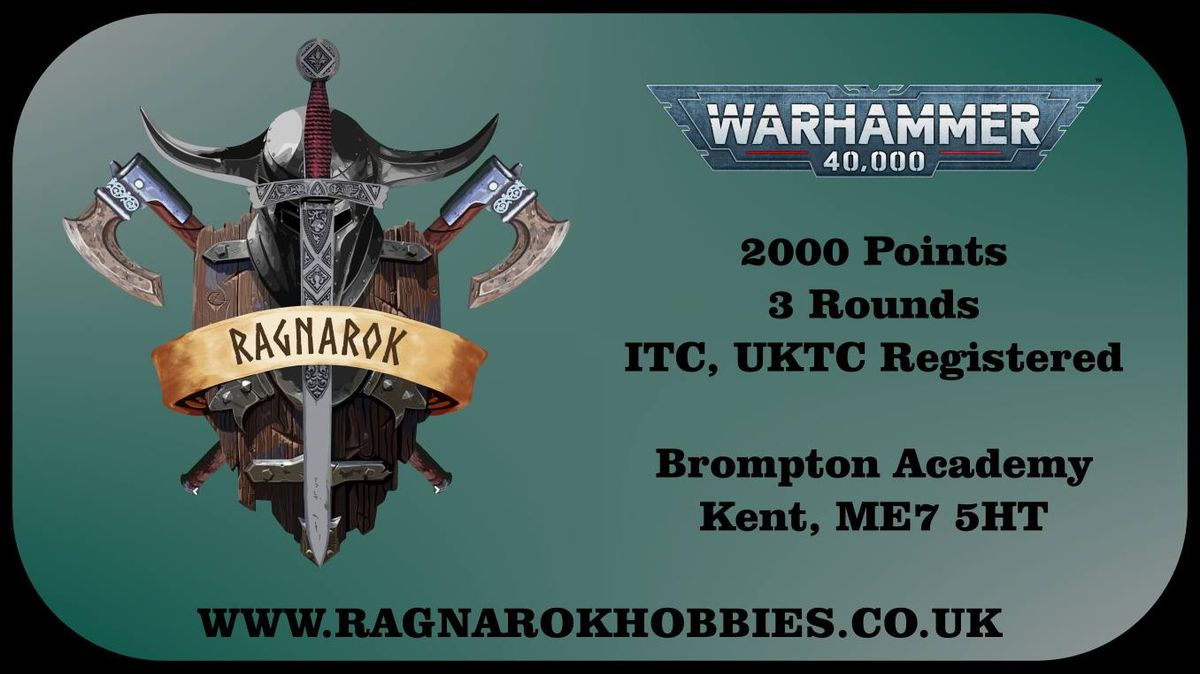 Ragnarok : 40k October RTT