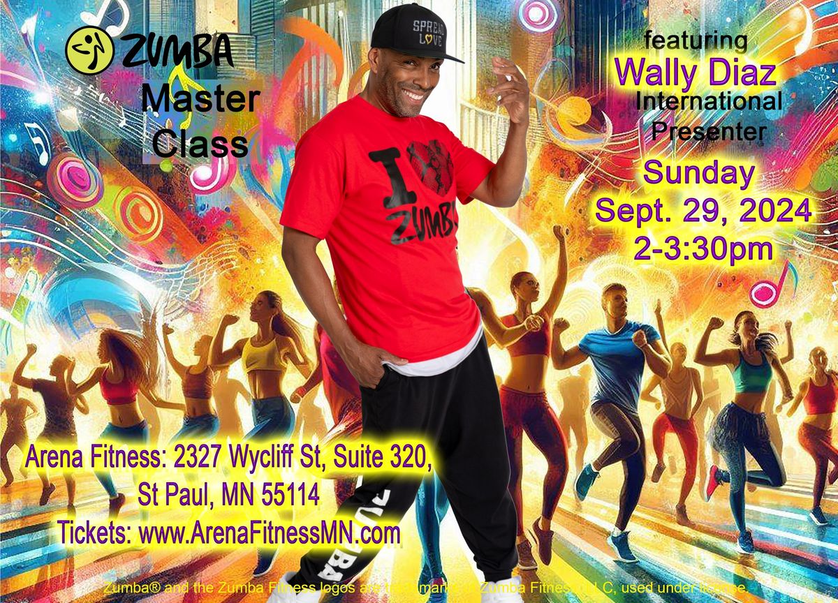 Zumba Masterclass with ZES Wally Diaz