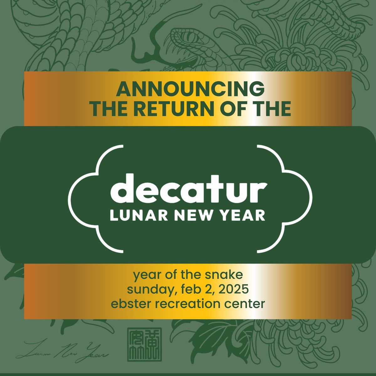 4th Annual Decatur Lunar New Year