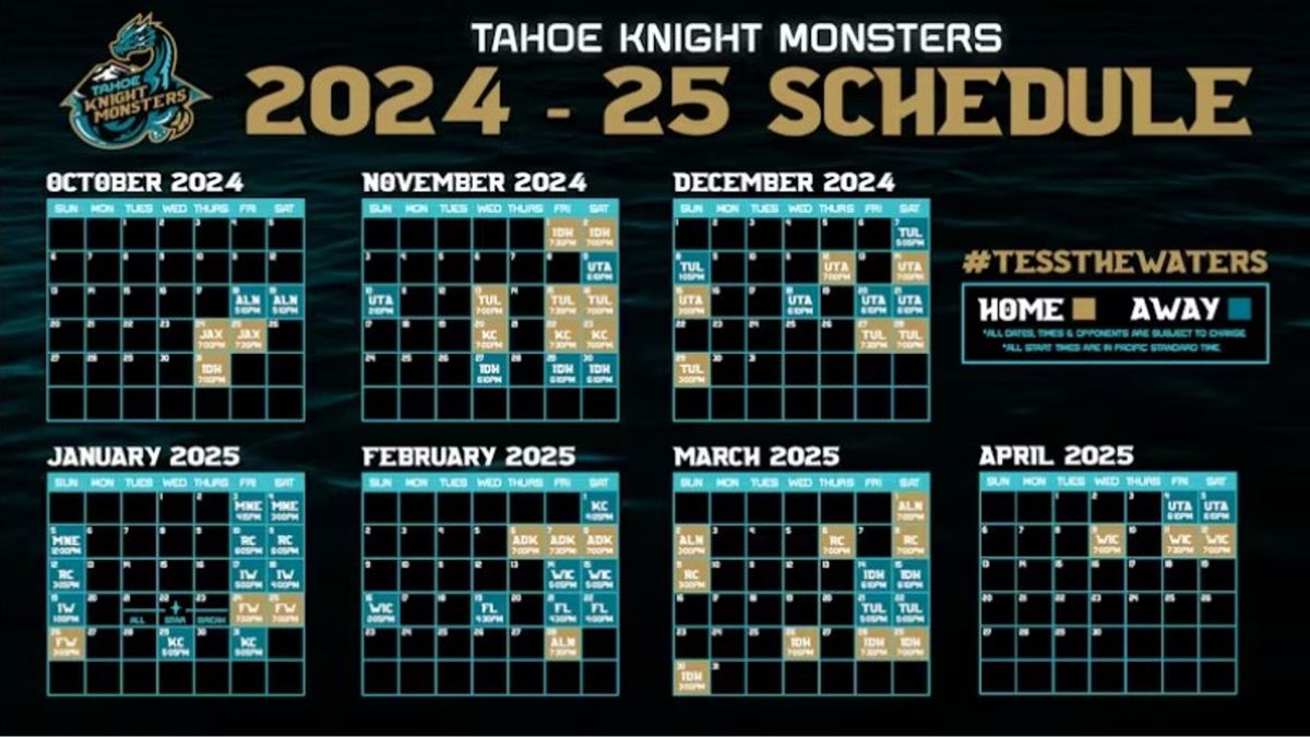 Idaho Steelheads vs. Tahoe Knight Monsters