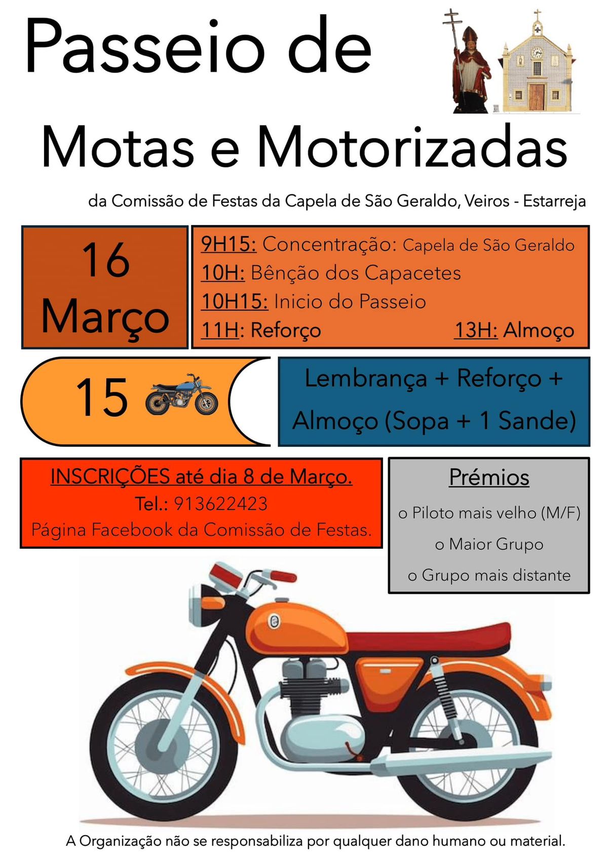 \ud83c\udfcd\ufe0f Passeio de Motas e Motorizadas \ud83c\udfcd\ufe0f