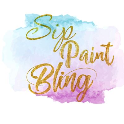 Sip Paint Bling