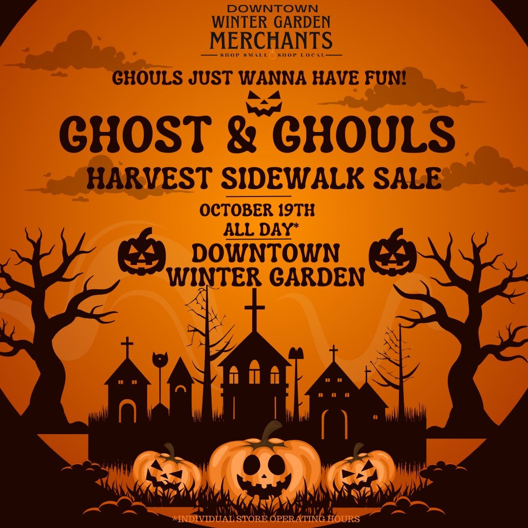 Ghosts & Ghouls Harvest Sidewalk Sale