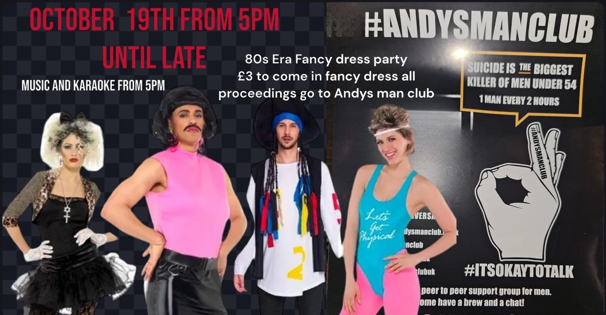 80s Era Fancy dress themed party