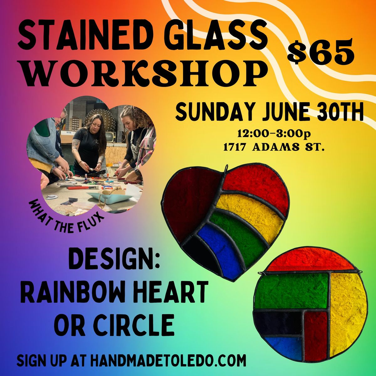 Stained Glass: Pride (12-3p)