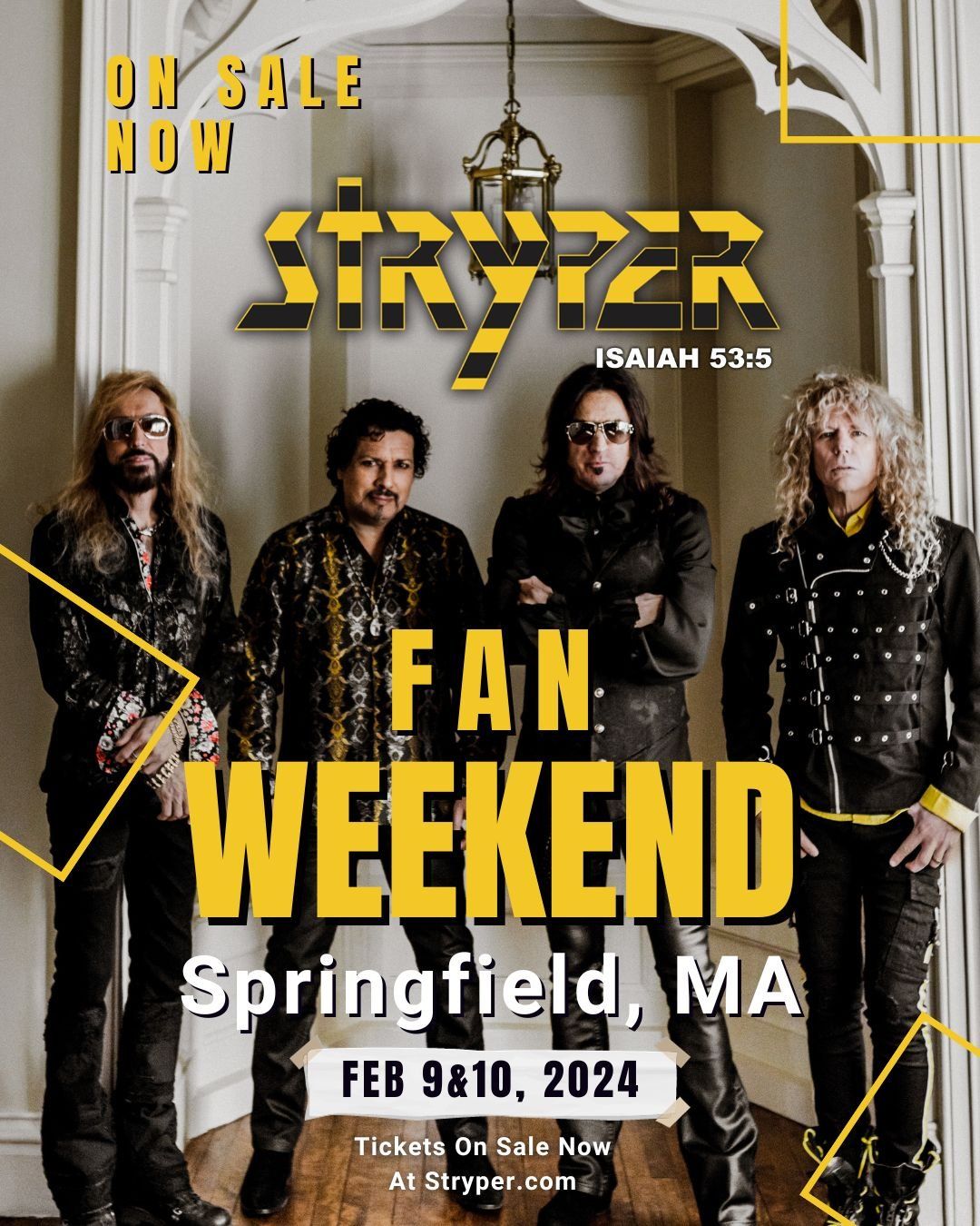 Stryper at Arlington Music Hall