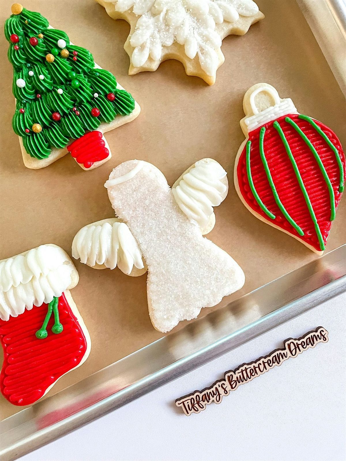 Christmas Buttercream Sugar Cookie Decorating Class