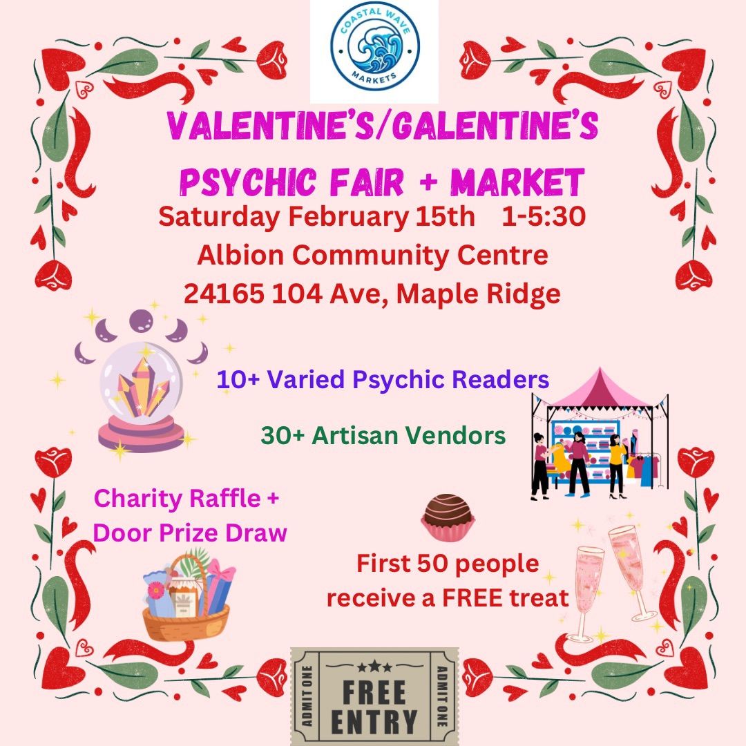 A Valentine\u2019s \/Galentine\u2019s Psychic Fair and Market