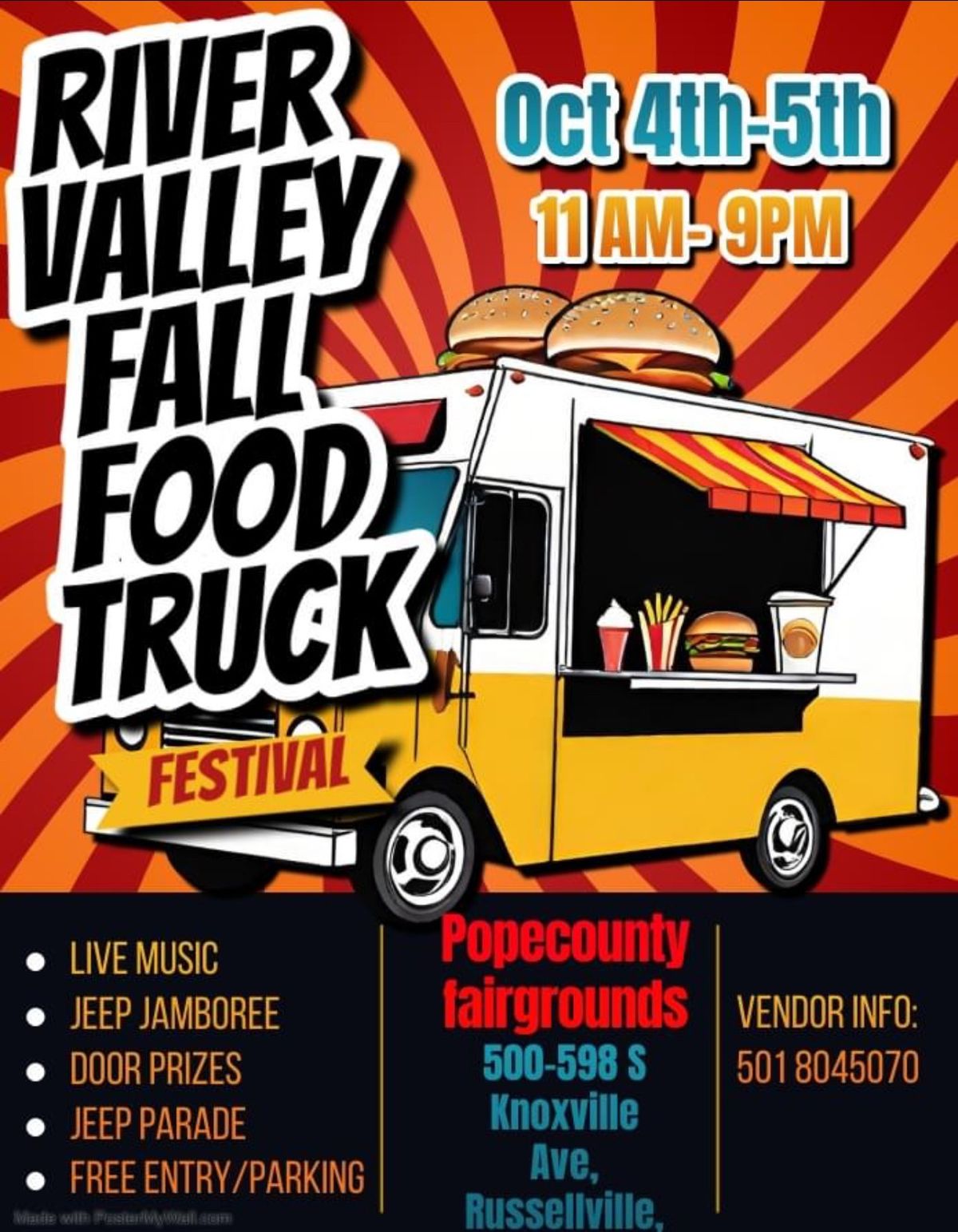 The River Valley Food Truck Festival Fall Edition