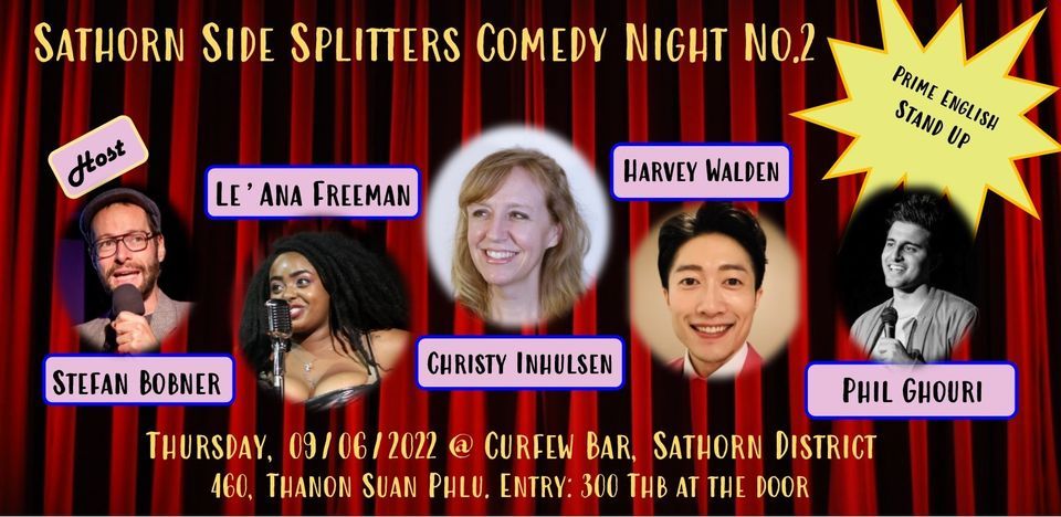 Sathorn Side Splitters Comedy Night No.2