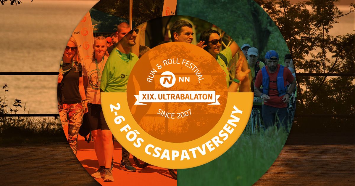 XIX. NN Ultrabalaton 2-6 f\u0151s csapatverseny