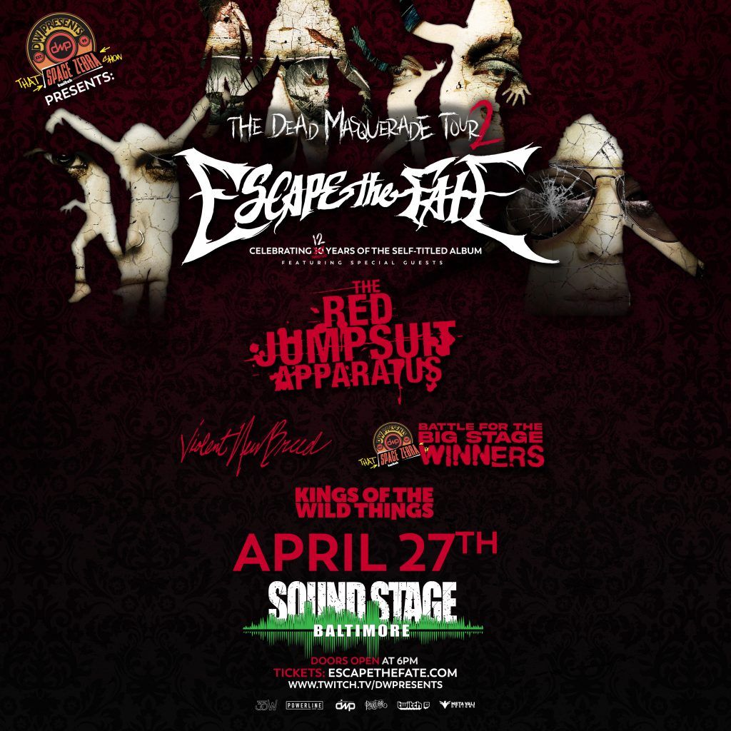 Escape the Fate at Grewal Hall
