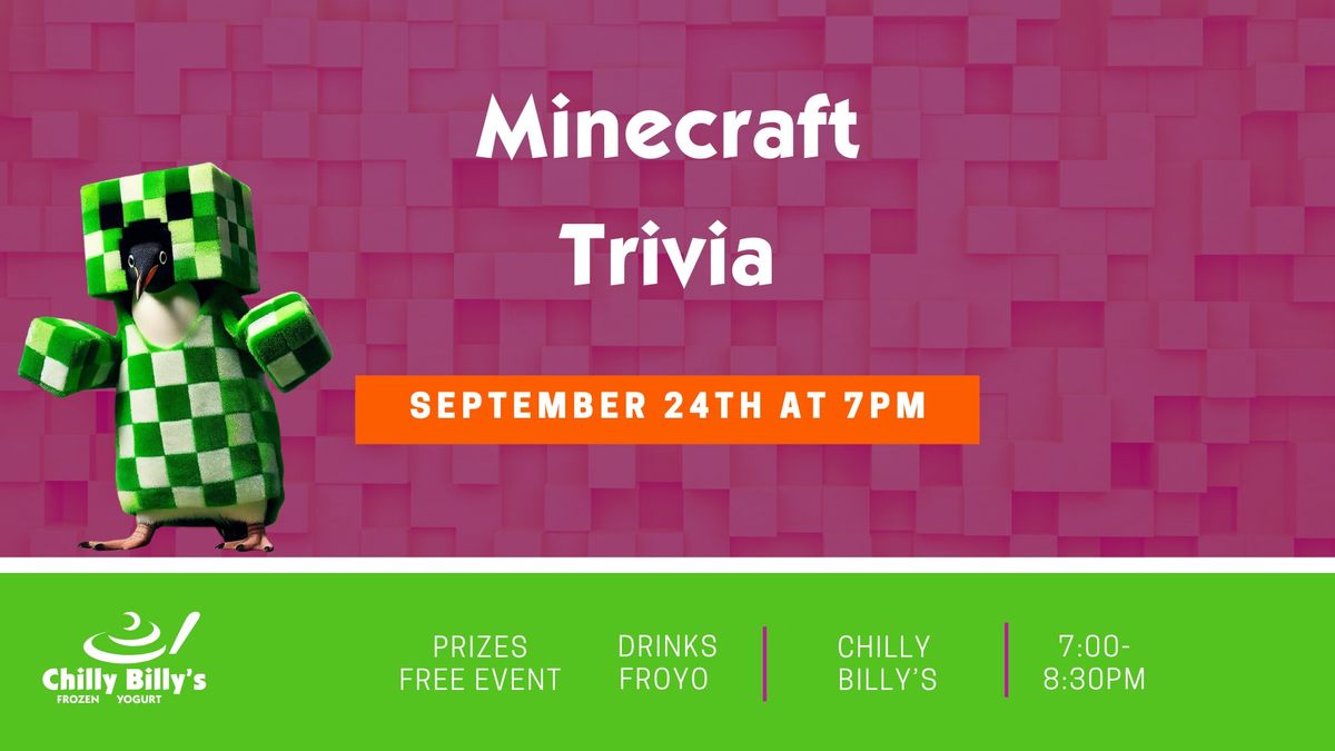 Weekly Trivia - Minecraft 