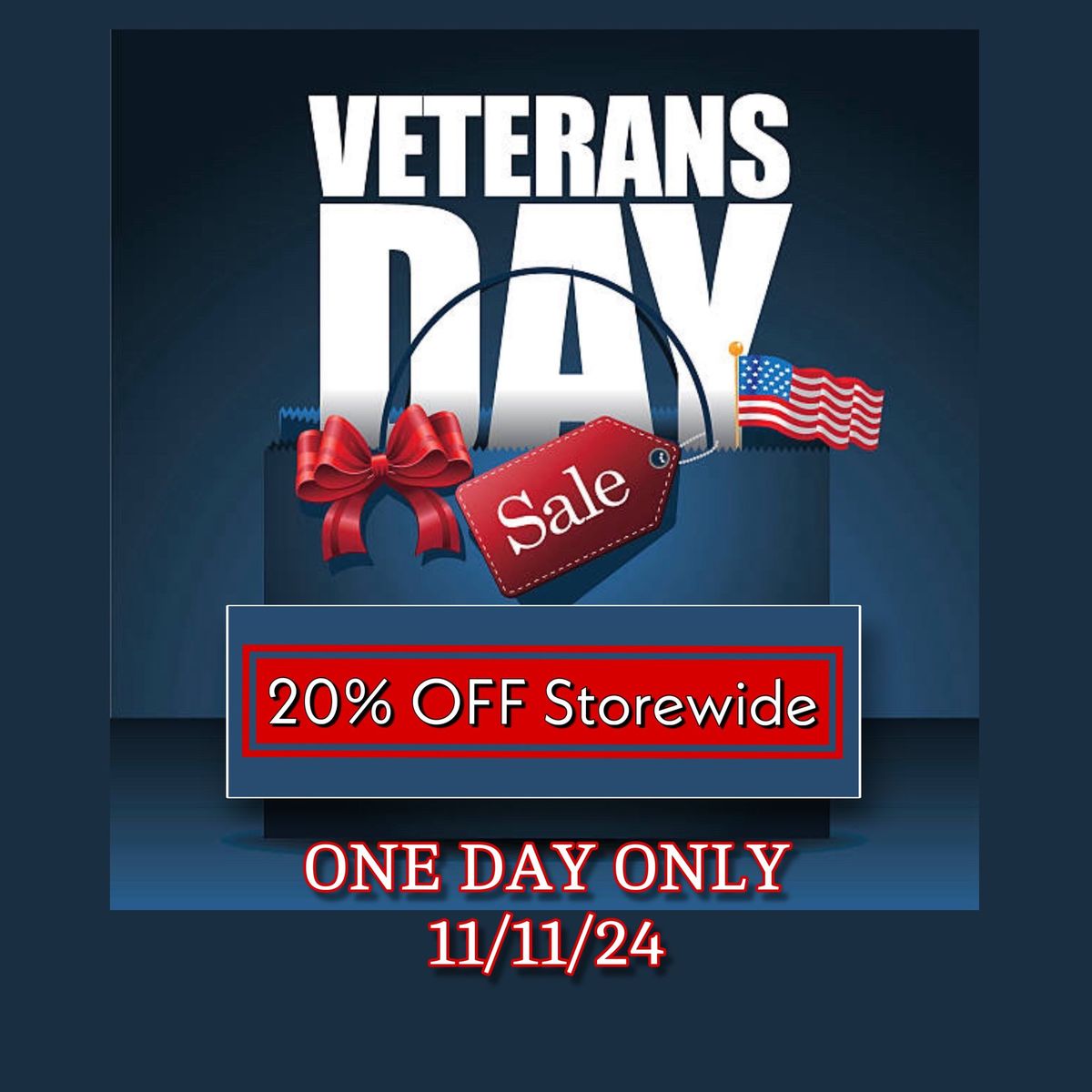 Veteran\u2019s Day Sale