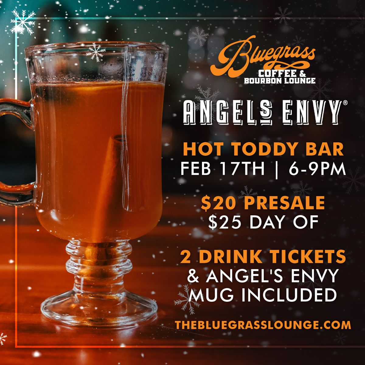 Angel's Envy Hot Toddy Bar