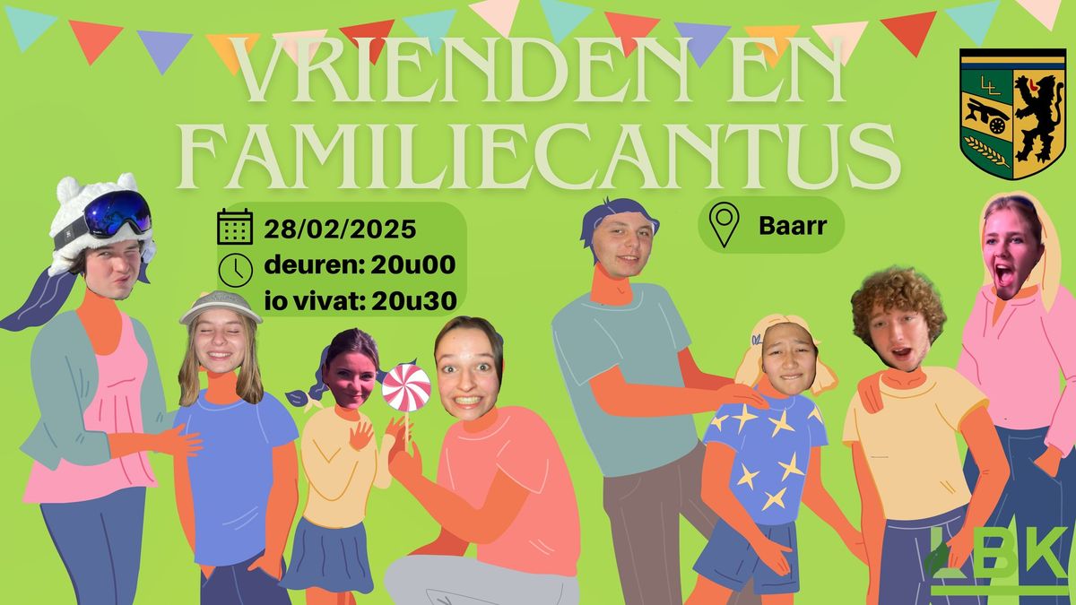 Vrienden en familiecantus