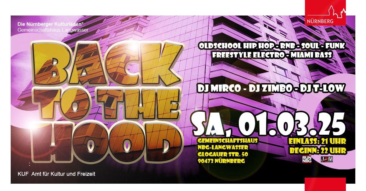 Back To The Hood - Old School Party