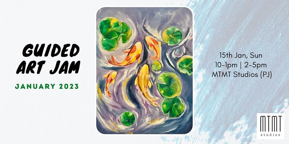 Art Jam - Koi Fish Painting (GUIDED)