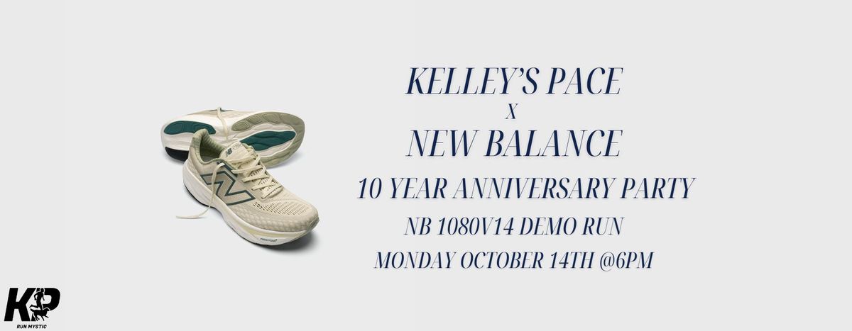 Kelley's Pace 10 Year Anniversary Party x New Balance 1080v14 Demo Run