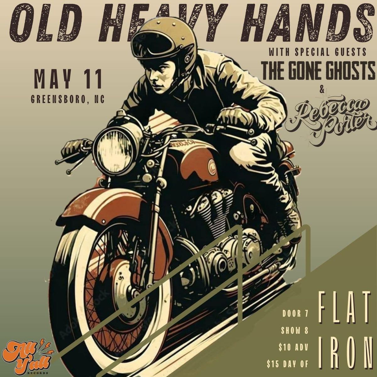 Old Heavy Hands w\/ The Gone Ghosts & Rebecca Porter