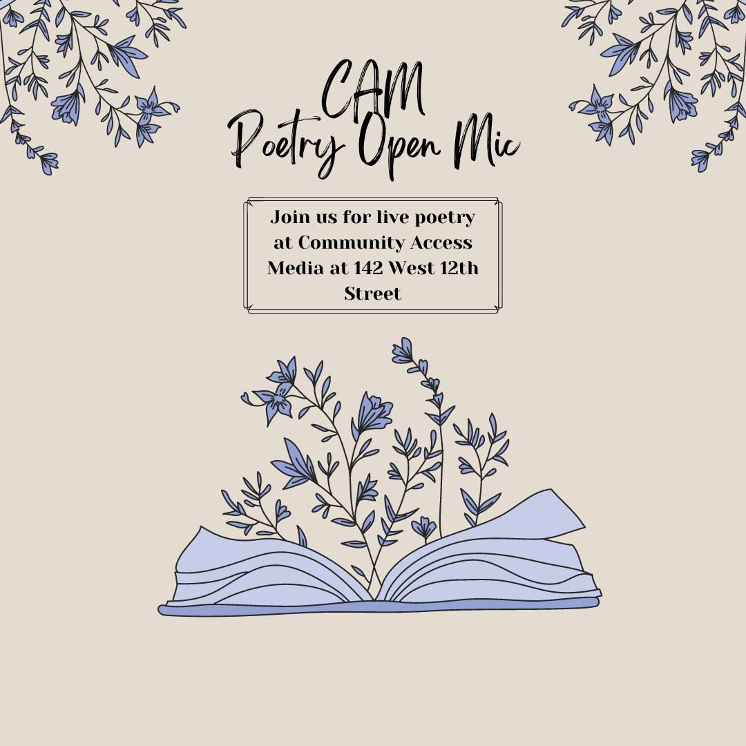 CAM Poetry Open Mic