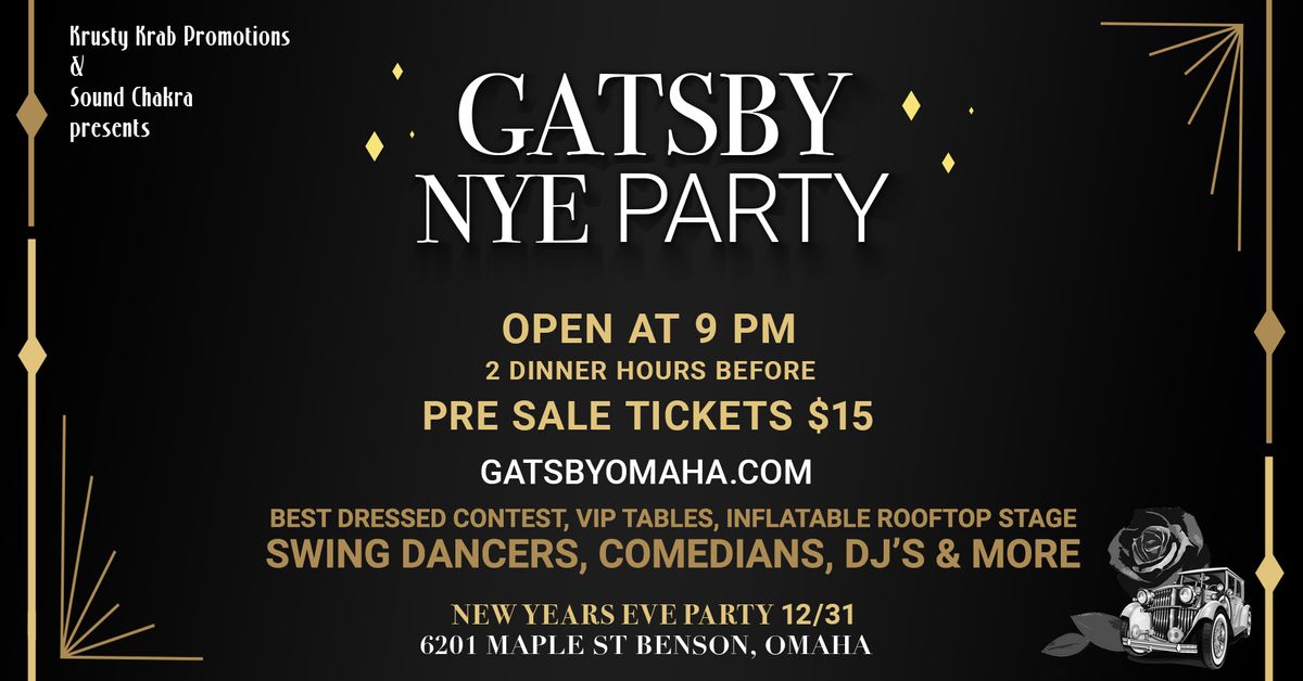 THE GATSBY NYE PARTY