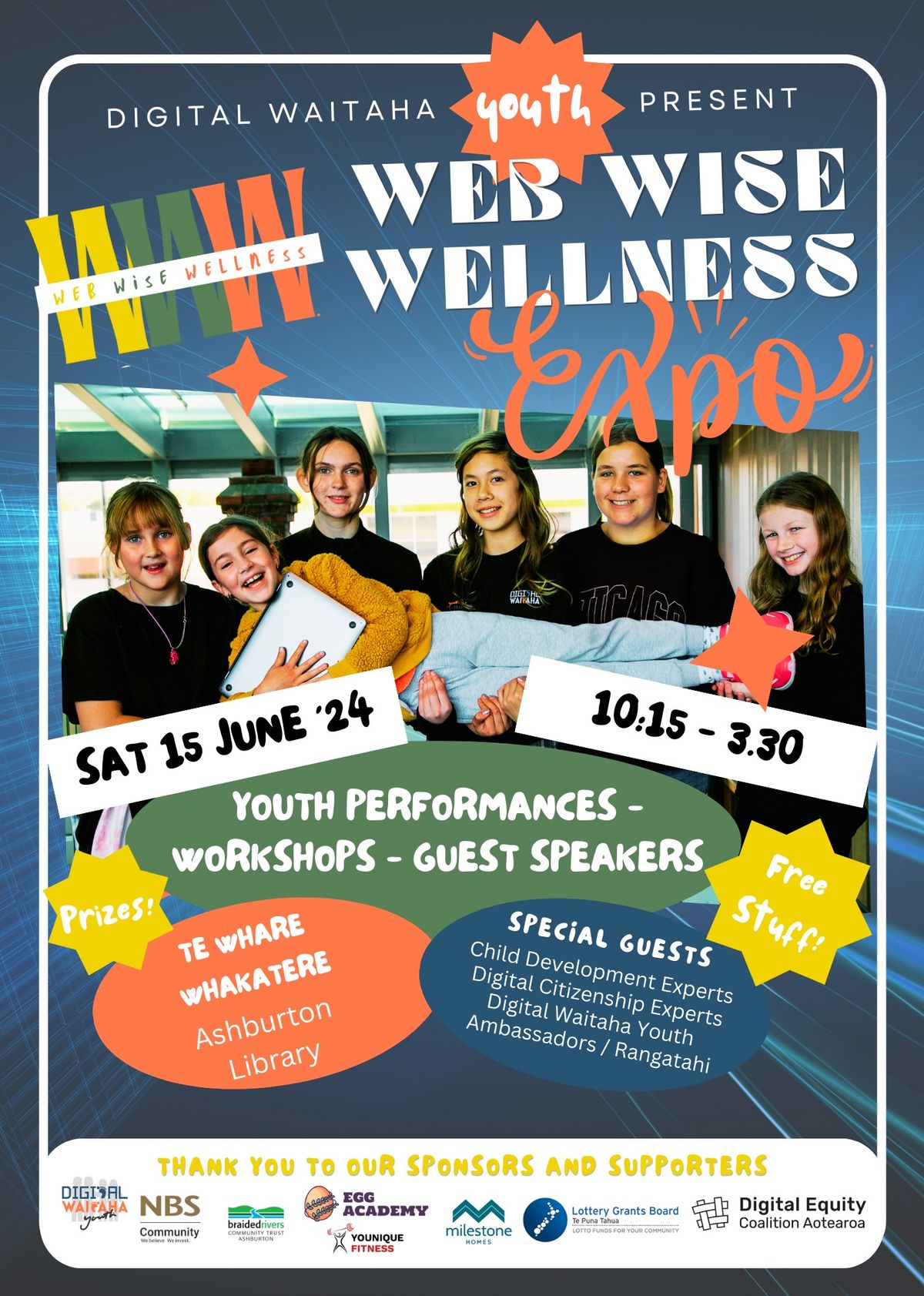 Web Wise Wellness Expo - by Digital Waitaha Youth