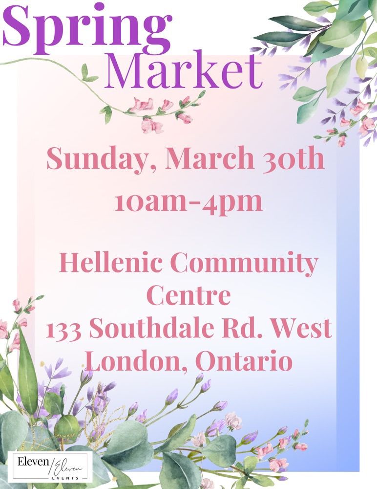 Eleven Eleven Events Spring Market 