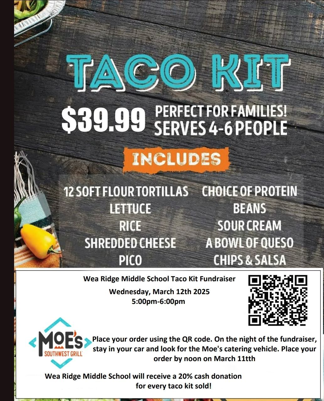 Moe's Southwest Grill Fundraiser 