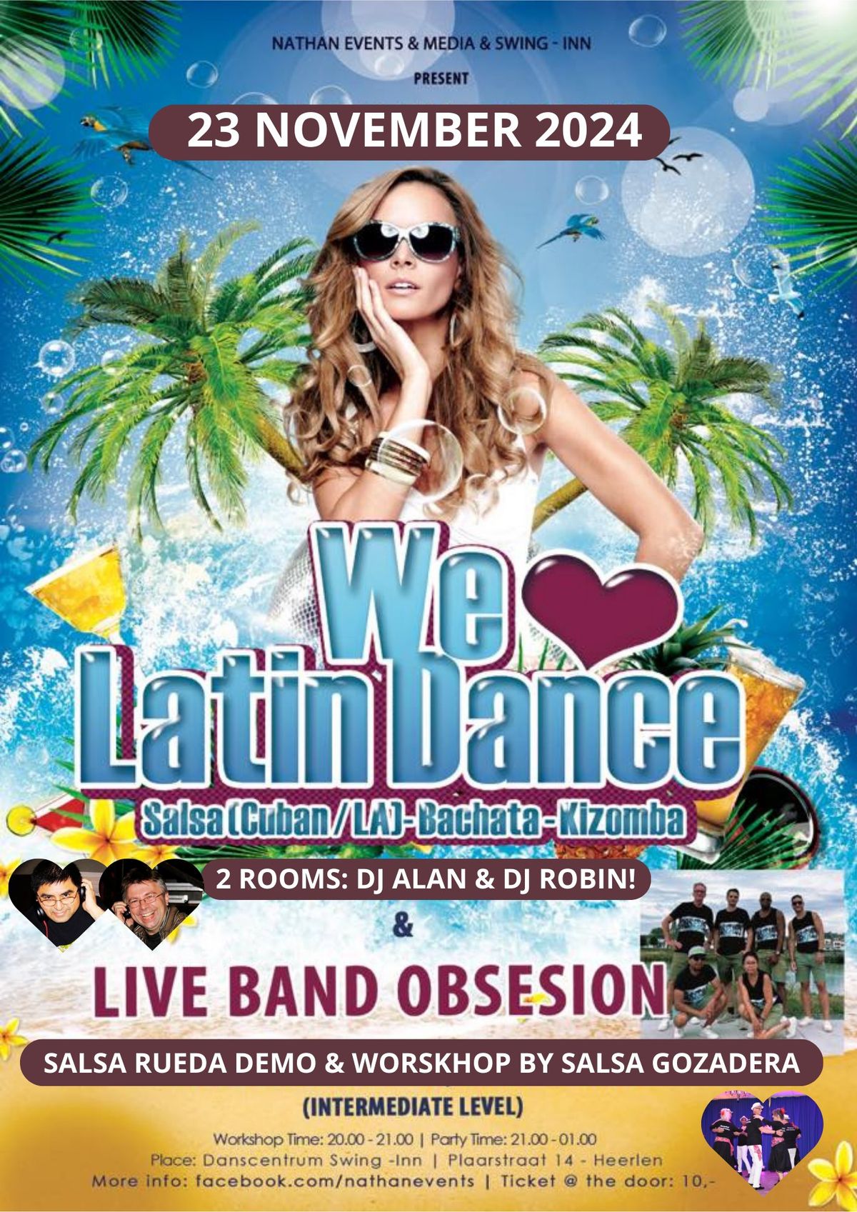 We L\u2764\ufe0fVE Latin Dance SaBaKiz Party - Swing Inn - Heerlen