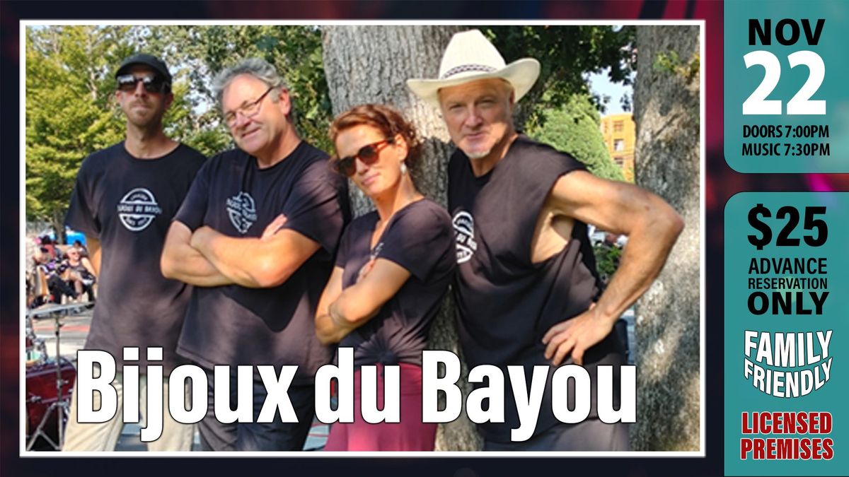 Bijoux du Bayou: Nov 22nd