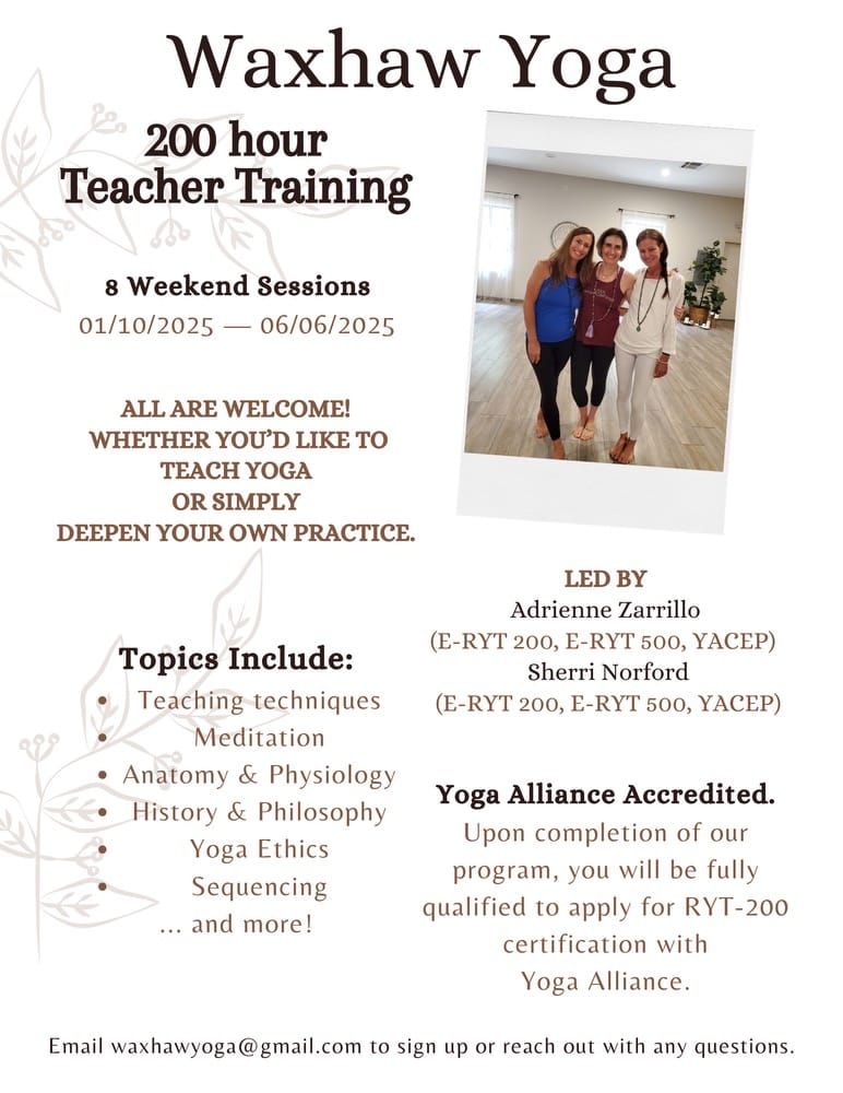 200hr Yoga Teacher Training